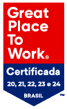 Selo Great Place To Work Certificada — 5 anos consecutivos